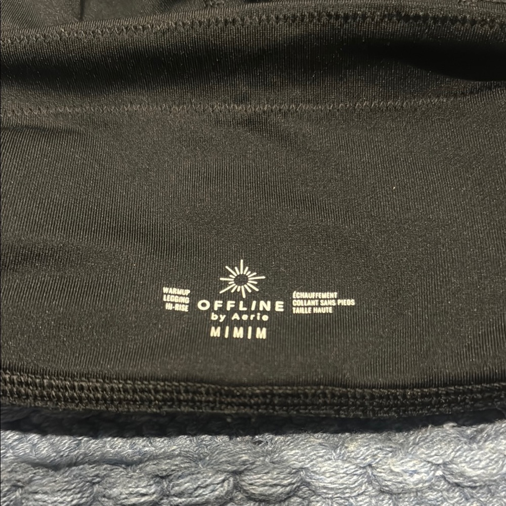 Aerie OFFLINE Classic Black Leggings